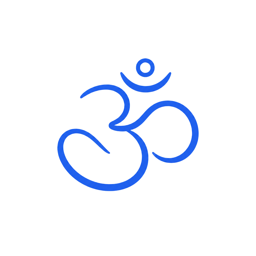 The Kriya Yogi logo — Om symbol
